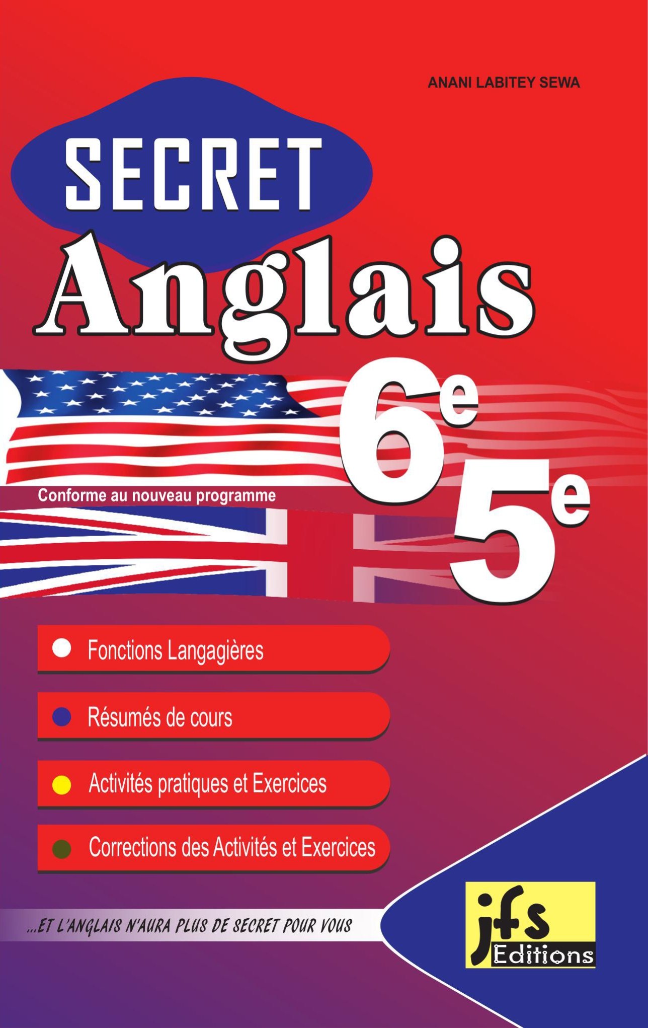 SECRET Anglais 6è, 5è