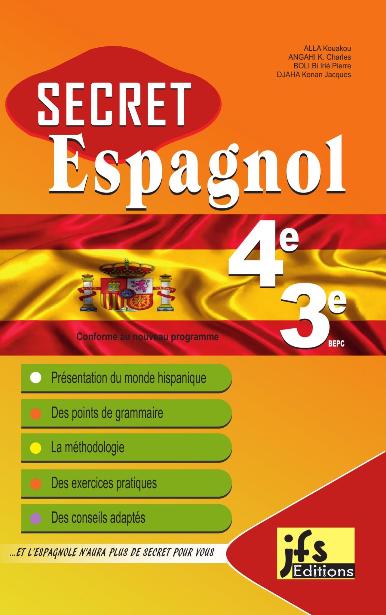 SECRET Espagnol 4è , 3è