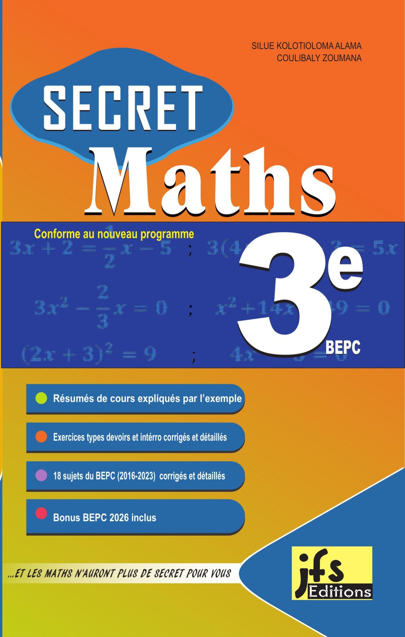 SECRET Maths 3è