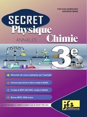 SECRET Physique Chimie 3è