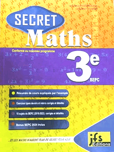 SECRET Maths 3eme