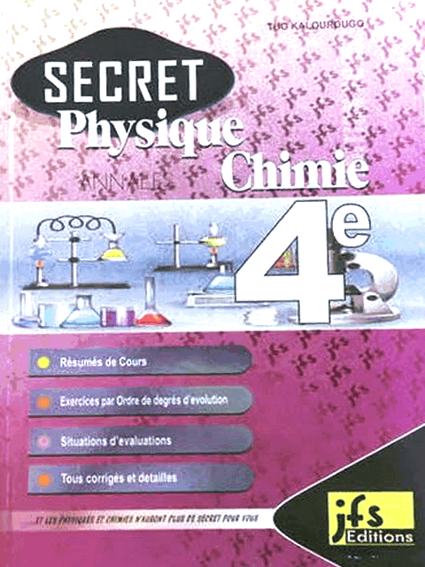 SECRET Physique Chimie 4eme