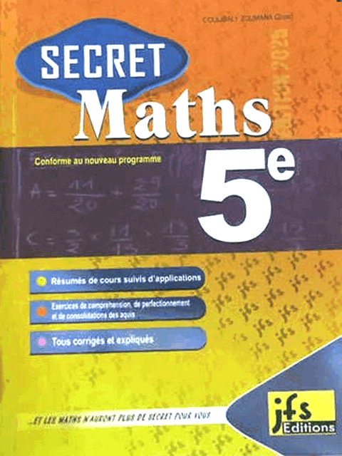 SECRET Maths 5eme