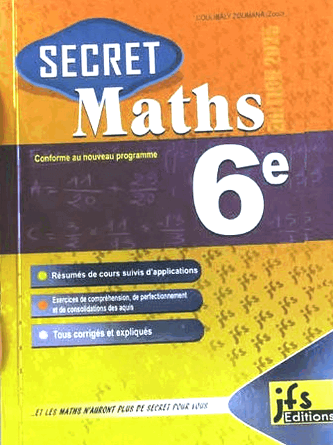 SECRET Maths 6eme