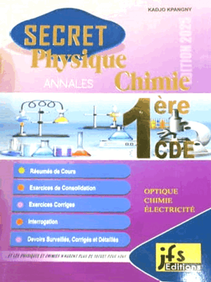 SECRET Physique Chimie 1ere CDE